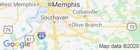 Olive Branch map